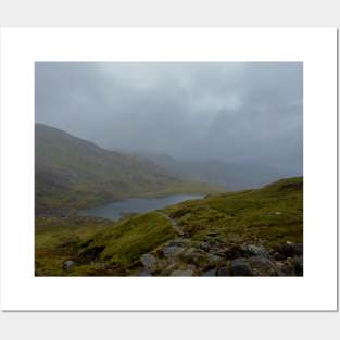 Tryfan Footpath Snowdonia Posters and Art